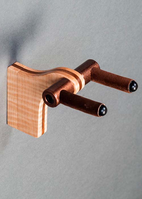 Curly Maple with Walnut Inlay